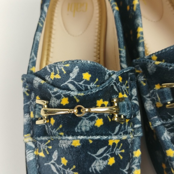 CAbi Carnaby Velvet Loafer Shoes - Picture 6 of 8